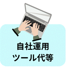 自社運用ツール代等