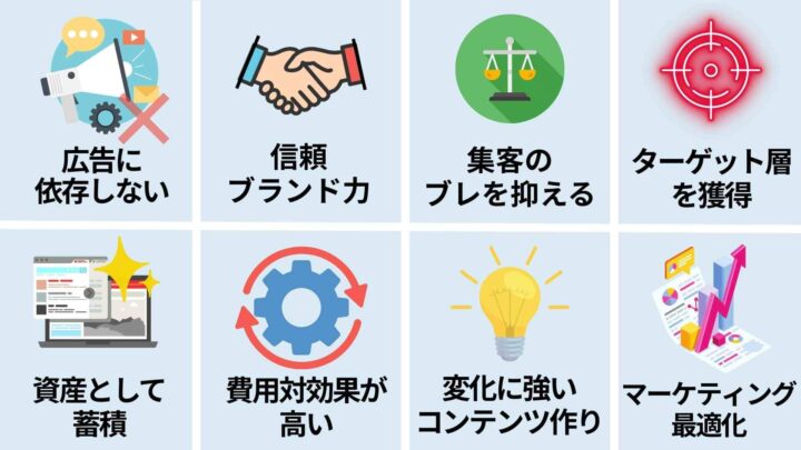 SEOのメリット8選と効果的な活用法