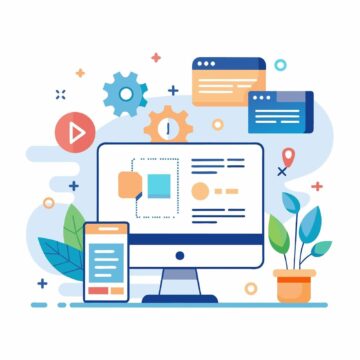 ホームページ制作のイメージ図