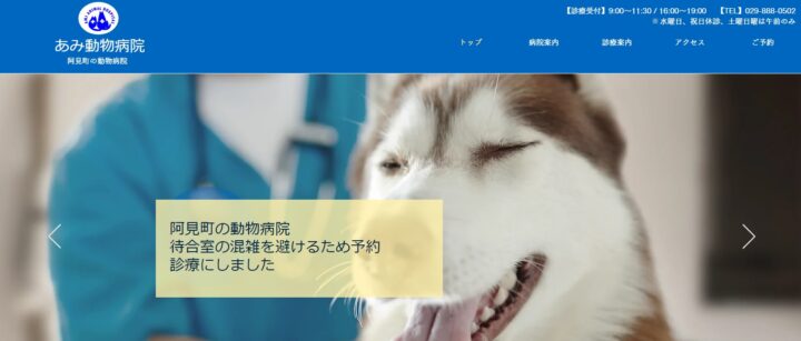 茨城県｜動物病院｜あみ動物病院さまの画像